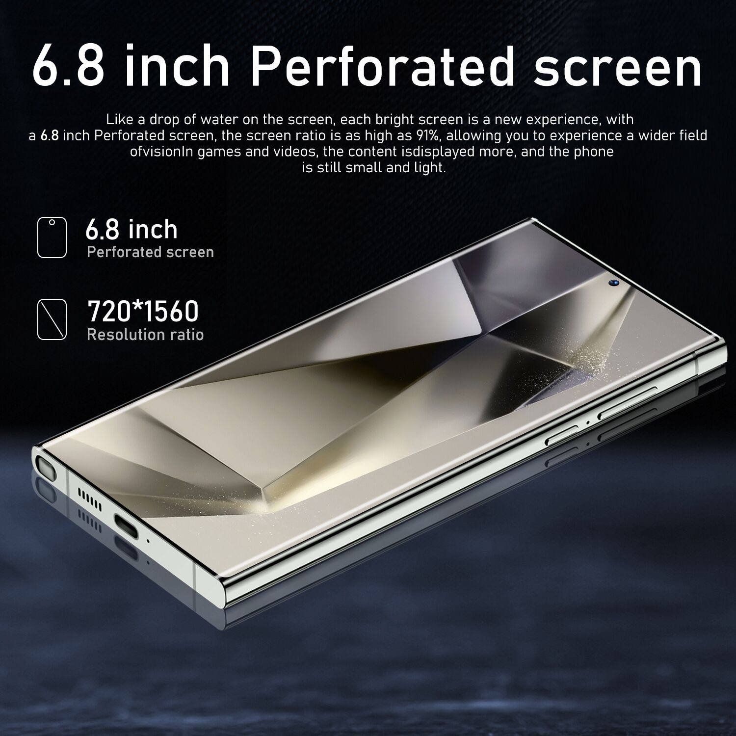 Galax S24 Ultra 3GB+64GB Smart Android Phone 4000mah 4G Dual SIM Dual Standby Unlocked Smartphone S24 ultra s24 ultra